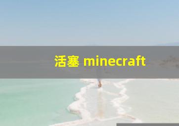 活塞 minecraft